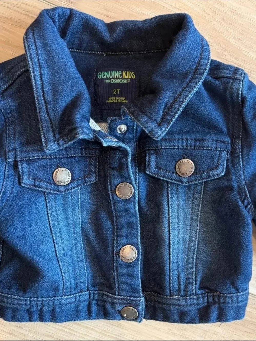 OshKosh B'gosh Blue Denim Jacket - Toddler 2T